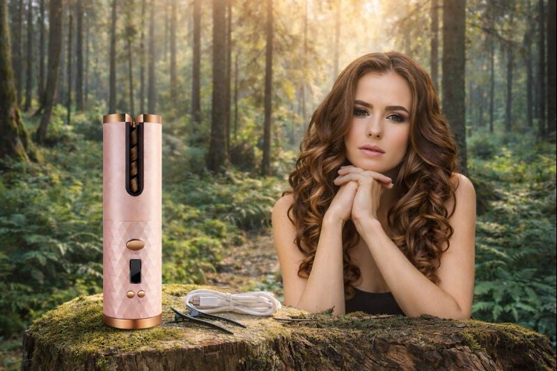 Automatinis plaukų garbanų formuoklis