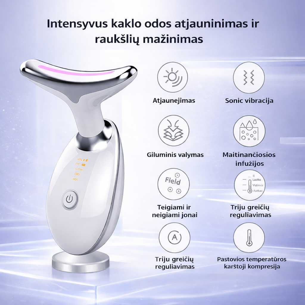 Veido ir kaklo masažuoklis