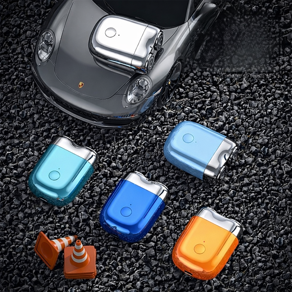 Elektrinis skutiklis su dviguba galvute