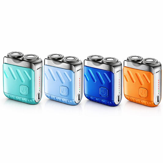 Elektrinis skutiklis su dviguba galvute